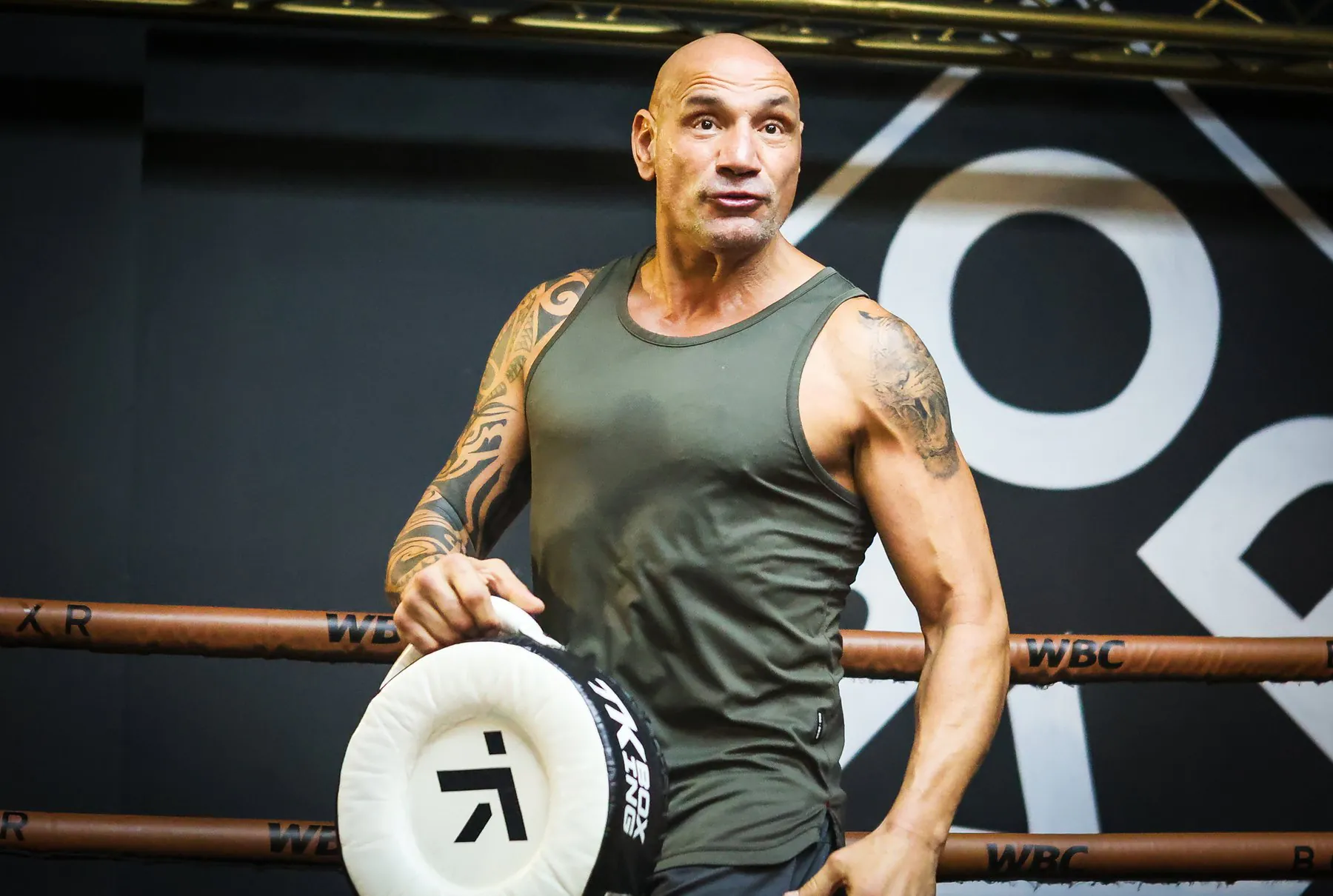 Portrait of me in the gym before a session